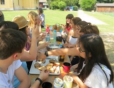 Gemeinsamer Brunch