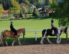 Beim Reiten